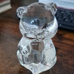 Crystal Bear Figurine SOLD